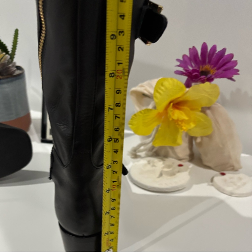 Black Knee-High Boots - Picture 5 of 5